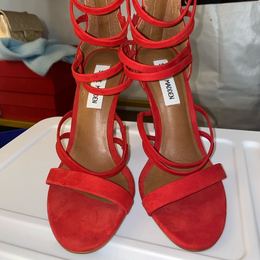 Steve Madden Red High Heels/Pumps Gem
